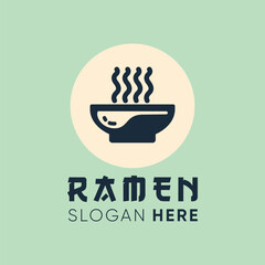 Modern Minimalist Ramen Logo