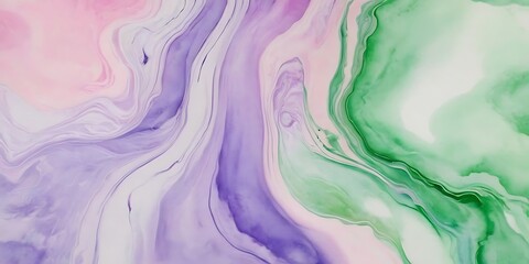 Obraz premium Abstract background of lavender and green marble texture. Liquid marble pattern,seamless faded horror green retro background,749