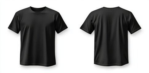 Featuring a stylish wrinkled design, this mockup is ideal for casual wear and sports. It features clear front and back views for optimal display and effective design presentation.
