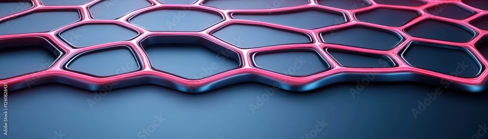 Aufkleber intricate geometric patterns in a modern digital design showcasing elevated textures and vibrant col