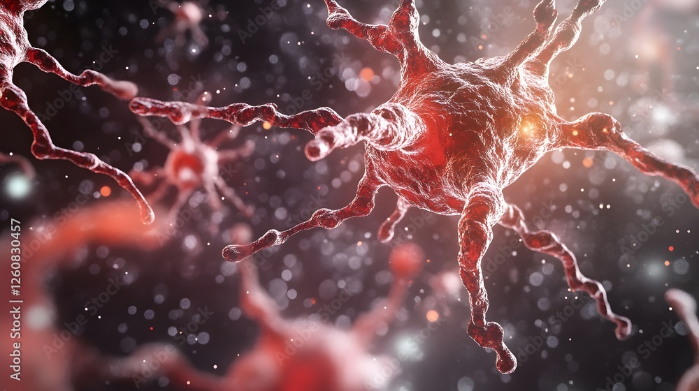 Poster electrifying neural network visualization glowing plasma surges and luminous electrical currents wea