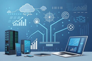 Ai powered data-security background Shielding Data Abstract Digital Background Futuristic of a digital lock encryption and data protection concept