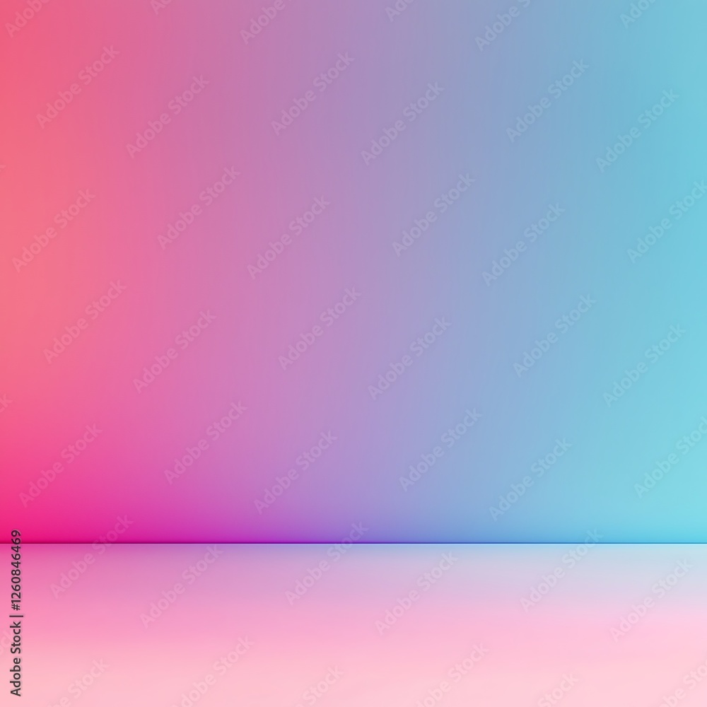 Poster a smooth gradient background featuring soft pink and blue hues, creating a calming and modern aesthe