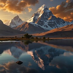Sacred Mount Kailash Parvat Himalayan peak spiritual mountain Tibet