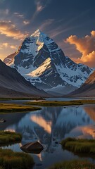 Sacred Mount Kailash Parvat Himalayan peak spiritual mountain Tibet