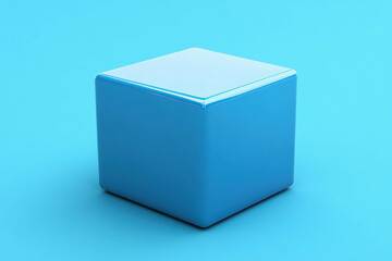 Fototapeta premium Blue Box Background