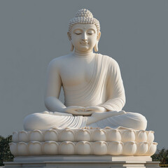 Fototapeta premium Buddha Isolated