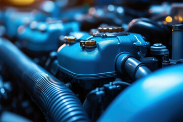 Fototapeta premium Engine Background