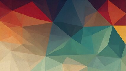 Fototapeta premium Colorful Abstract Geometric Background with Texture