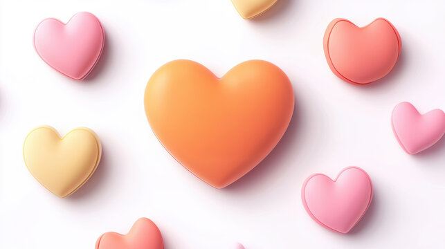 a handwritten 'Be My Valentine' message on a pastel background, cute love invitation, isolated on white background