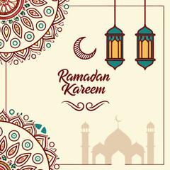 Ramadan Iftar party , Iftar party Invitation, Iftar invitation template in paper style, Ramadan Iftar party design banner, Ramadan Iftar party design flyer