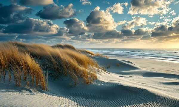 texel island dunes and beaches video