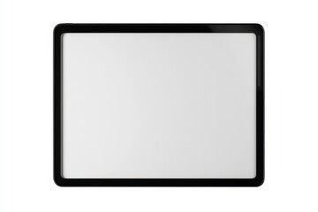 A blackscreen tablet is surrounded by leaves and a pencil