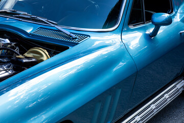 Classic car detail 