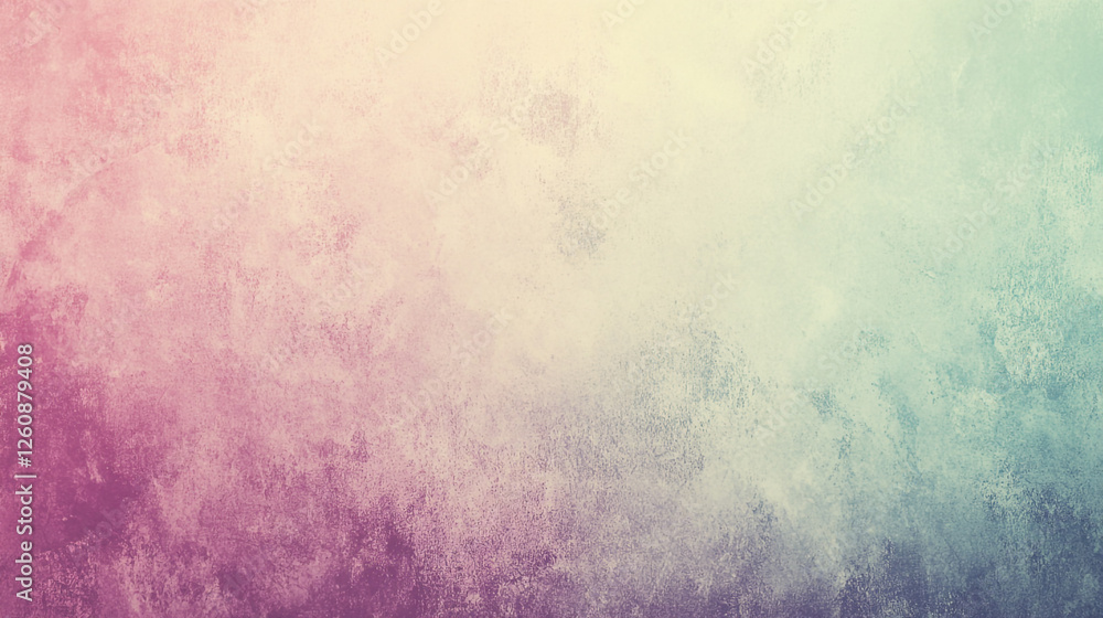 Aufkleber soft pastel gradient background with blended colors creating a serene atmosphere