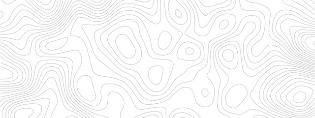 Contemporary Abstract Topographic Map with Geometric Lines and a Clean Modern Grid Layout on a White Background
