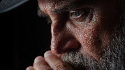 Abraham Reflecting in Quiet Prayer