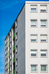 typical apartment house in austria