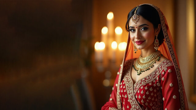 Pakistani and indian Model Bride