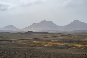 Landscape in the north of iceland