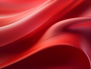 Fototapeta premium Captivating Crimson Curves A Sensual Dance of Light and Color