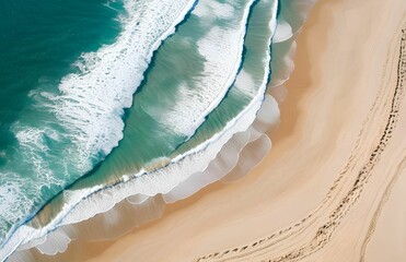 Wedding rings rest on a white, sandy pillow, evoking a tropical beach wedding