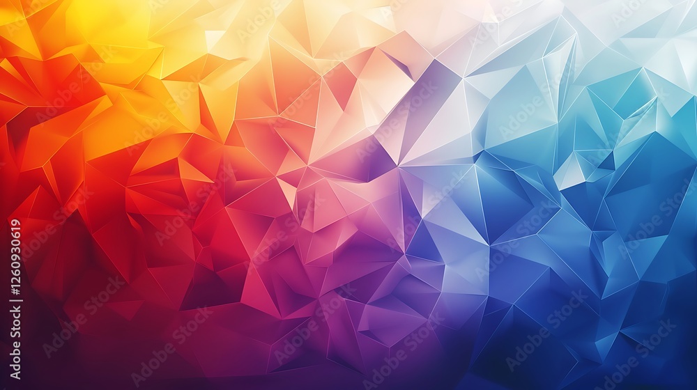 Poster abstract polygonal background. triangular design for your business.