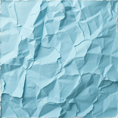 Obraz premium blue crumpled paper