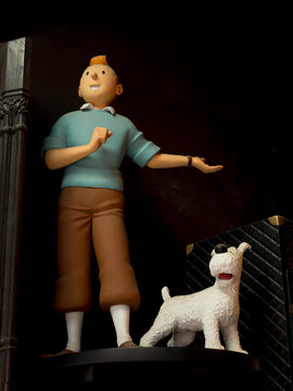 Belgium, Tintin sculpture