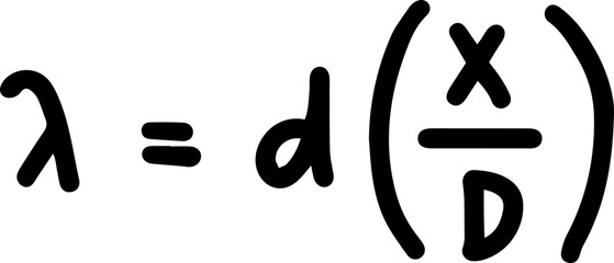 atomic physics formulas handwritten
