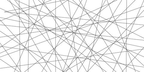 Abstract black lines with white background. Creative and geometric shape with luxury pattern and paper texture design. abstract background with stripes for website design Technology background.	