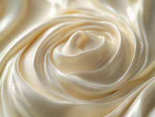 Delicate moisturizer showcases light, creamy texture and elegant finish on a smooth surface