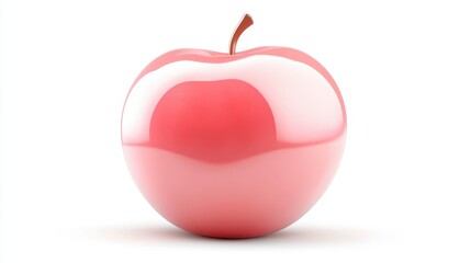 Obraz premium Stacked red apples, vibrant still life of freshness and healthy eating juicy
