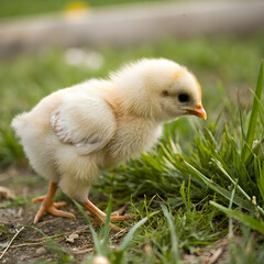 little cute chicken