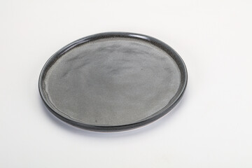 Empty clean color plate dishware