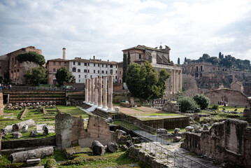 The beauty of Rome, Italy