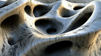 Abstract stone texture,  cave-like forms, design background