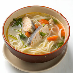 fish soup noodle