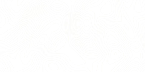 Topography wave line grid map. white wave line geography landscape Topo contour map on white background. abstract topographic wave line black, white line map texture. 