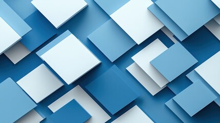 Obraz premium Blue Abstract Squares Background Texture