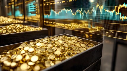 Secure Gold Reserves with Real-Time Financial Data Visualizations