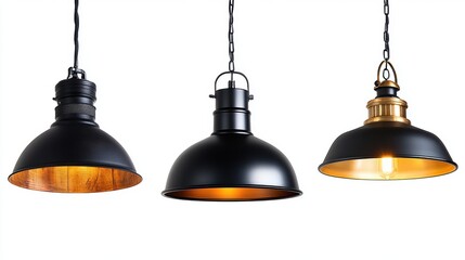 Contemporary Hanging Light Fixtures in Varied Designs and Colors for Modern Interior Spaces