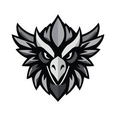 Fierce Eagle Esports Logo – Modern Gaming Mascot Vector