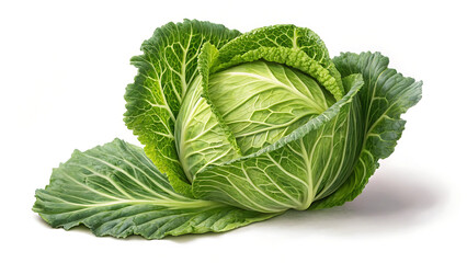 Obraz premium cabbage isolated on white background