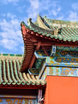 Xinhui Confucian Temple in Xinhui District, Jiangmen City, Guangdong Province, China