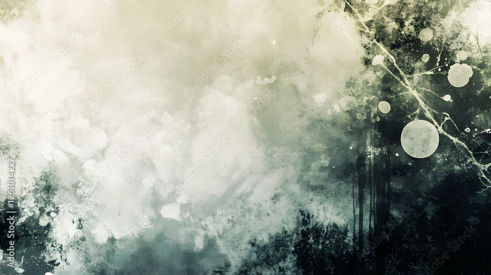Fototapete enchanting frozen forest scene with ethereal mist and pristine snow covered landscape serene and tra