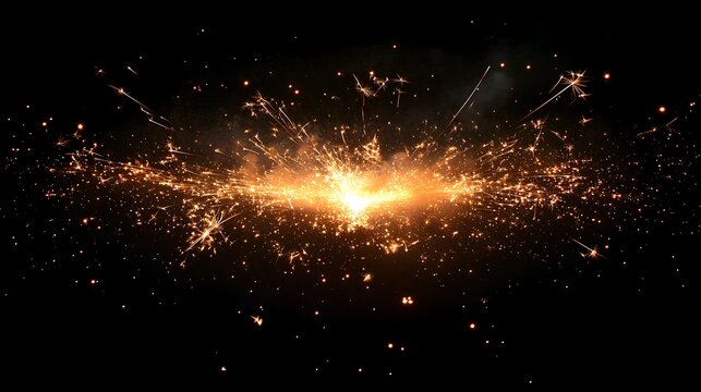 Vibrant Fireworks Display Lighting Up the Sky for Independence Day Celebration – Generative AI