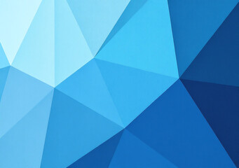 Obraz premium blue polygon forms subtle background japanese design visual arts
