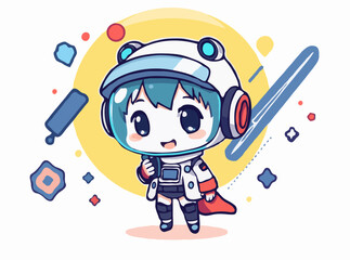 Tech Industry Trends in Stylish Abstract Vector Design