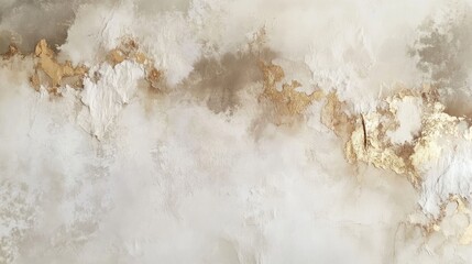 Abstract gold and beige textured art; wall decor, interior design